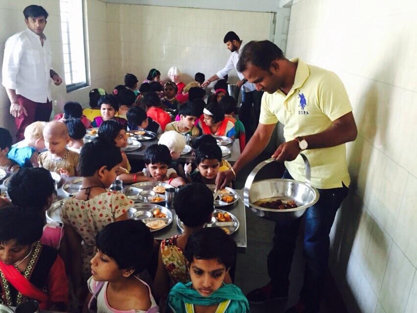 25th March 2015 - Ram Navami Celebration at Pune Girls blind school